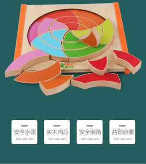 3D Wooden Puzzle - Circle  CNF1 - HN Bazar 
