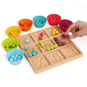 3 in 1 Matching Groove Writing Board Clip Bead CNF7
