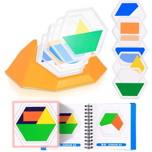 Tangram Jigsaw Board 100 Challenge  CNFM A - HN Bazar 
