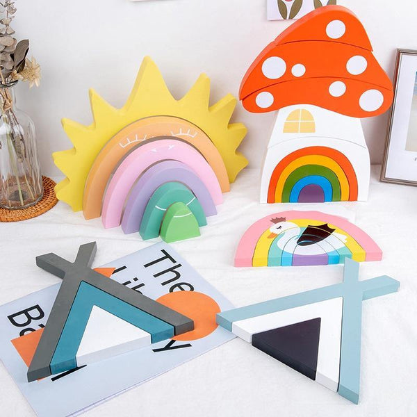 Load image into Gallery viewer, Rainbow Stacker CNF1 - HN Bazar 
