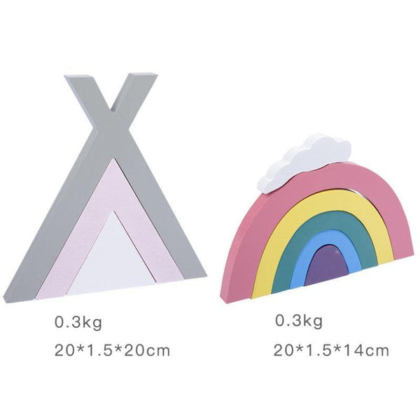 Load image into Gallery viewer, Rainbow Stacker CNF1 - HN Bazar 
