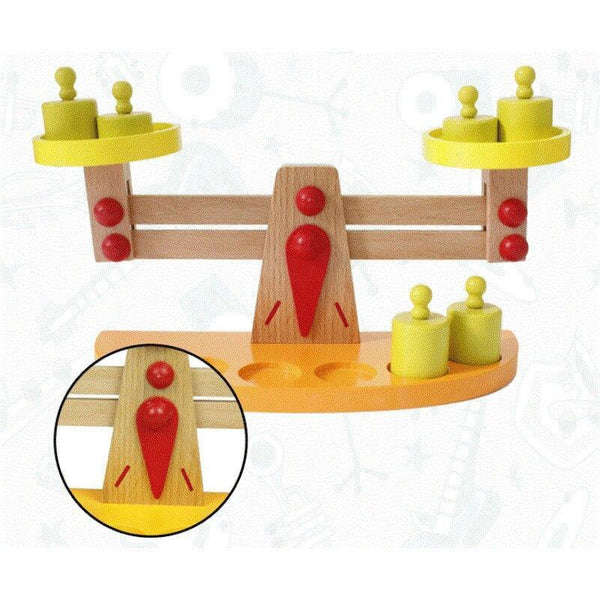 Load image into Gallery viewer, Small Wooden New Balance Scale CNF1 - HN Bazar 
