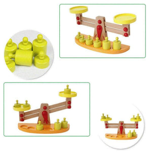 Small Wooden New Balance Scale CNF1 - HN Bazar 