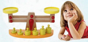 Small Wooden New Balance Scale CNF1 - HN Bazar 