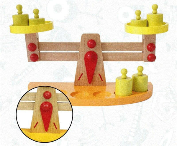 Load image into Gallery viewer, Small Wooden New Balance Scale CNF1 - HN Bazar 
