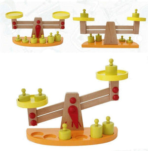Small Wooden New Balance Scale CNF1 - HN Bazar 