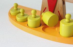 Small Wooden New Balance Scale CNF1 - HN Bazar 