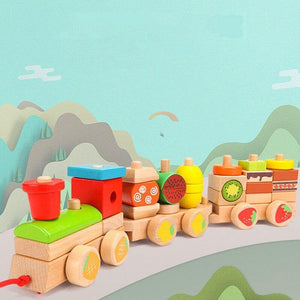Train Dragging Car 3 Carriages CNF1 - HN Bazar 