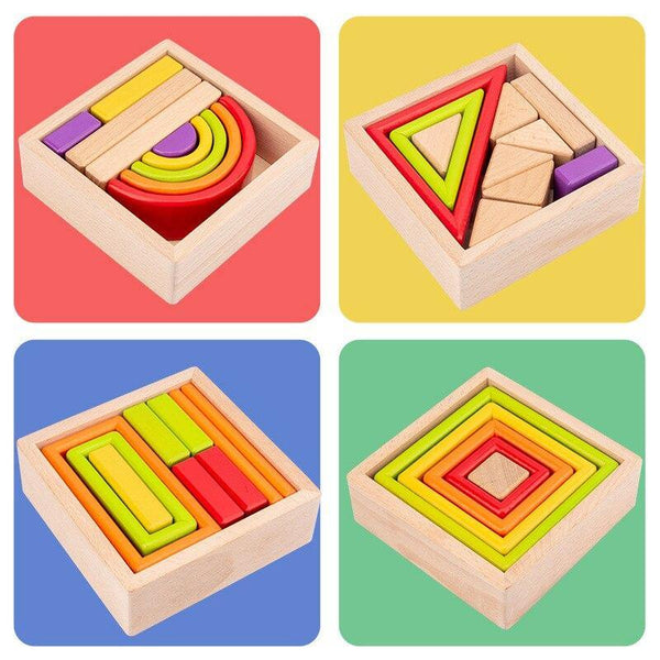 Load image into Gallery viewer, Tower Building Scene Color Shape Recognition CNF1 - HN Bazar 
