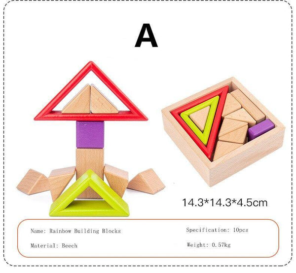 Load image into Gallery viewer, Tower Building Scene Color Shape Recognition CNF1 - HN Bazar 
