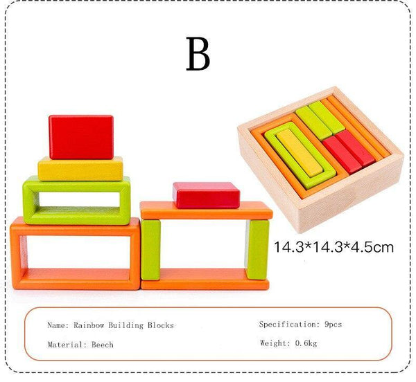 Load image into Gallery viewer, Tower Building Scene Color Shape Recognition CNF1 - HN Bazar 
