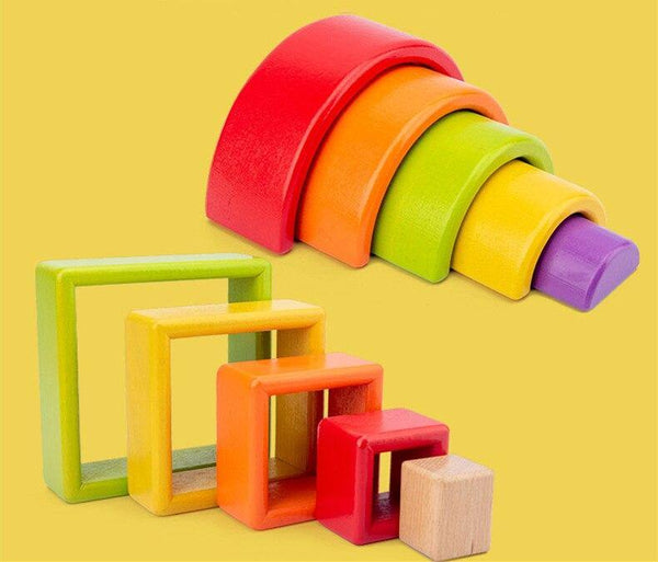 Load image into Gallery viewer, Tower Building Scene Color Shape Recognition CNF1 - HN Bazar 
