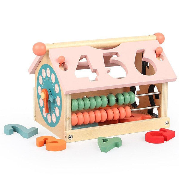 Load image into Gallery viewer, Shape Matching Wood Box CNF1 - HN Bazar 
