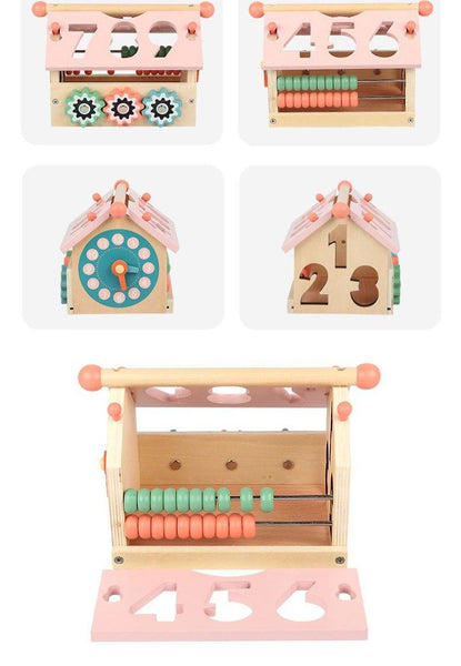 Load image into Gallery viewer, Shape Matching Wood Box CNF1 - HN Bazar 
