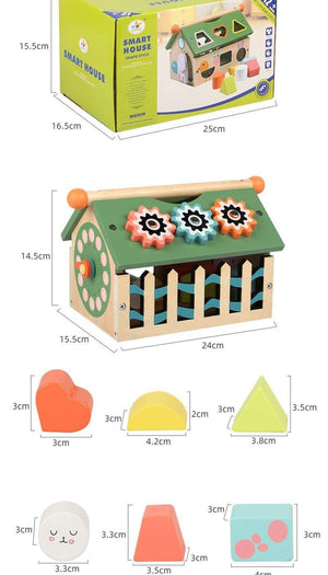 Shape Matching Wood Box CNF1 - HN Bazar 