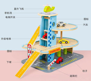 Wooden Simulation Parking CNF1 - HN Bazar 
