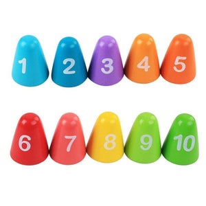 Wooden Hedgehog Math Learning Tool CNF1 - HN Bazar 