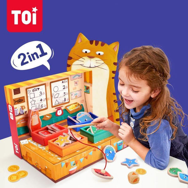 Load image into Gallery viewer, TOI Magnetic Fishing Board Game - HN Bazar 
