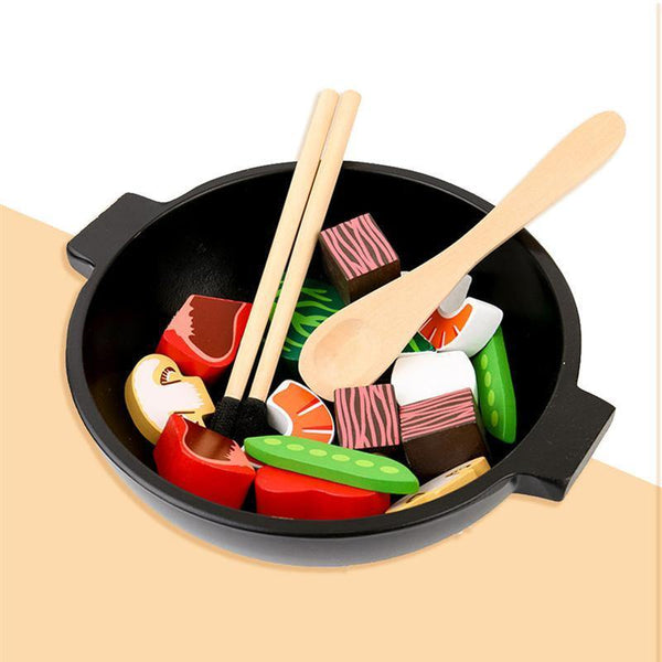 Load image into Gallery viewer, Cooking Educational Cutting Play Set CNF1 - HN Bazar 
