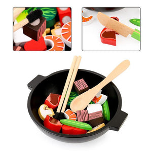 Cooking Educational Cutting Play Set CNF1 - HN Bazar 