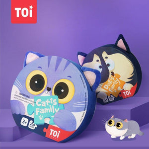 TOI 200PCS Pet Cat/Dog Family Brain Puzzle - HN Bazar 