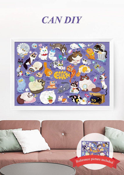 Load image into Gallery viewer, TOI 200PCS Pet Cat/Dog Family Brain Puzzle - HN Bazar 
