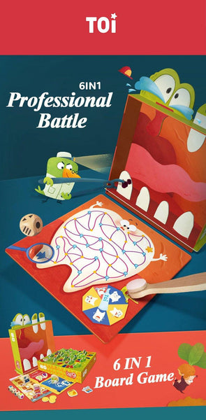 Load image into Gallery viewer, TOI 6-in-1 Board Games - HN Bazar 
