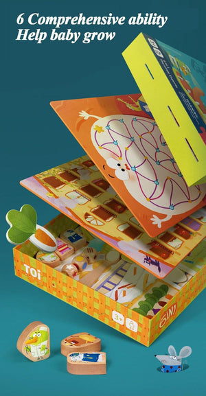 TOI 6-in-1 Board Games - HN Bazar 