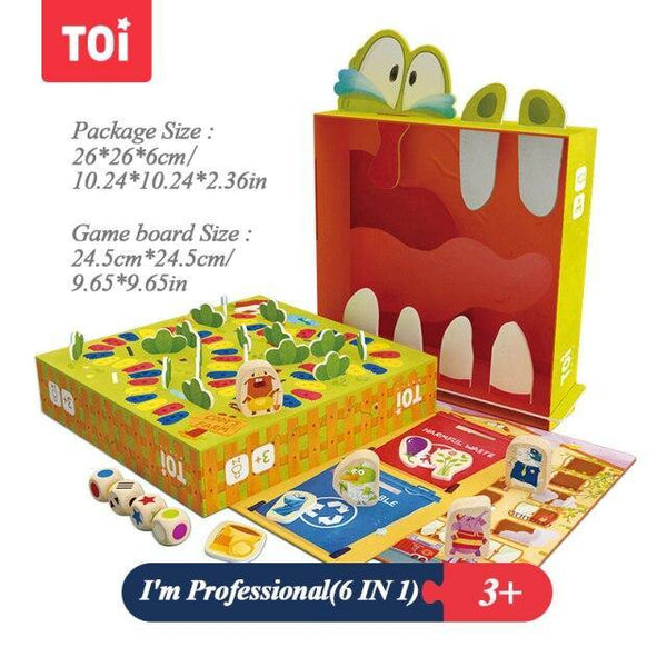 Load image into Gallery viewer, TOI 6-in-1 Board Games - HN Bazar 

