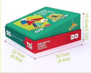 TOI Tangram Jigsaw Wood Geometric Shape Toys - HN Bazar 
