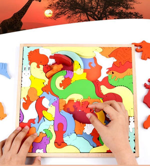 3D Puzzles Animal Jigsaw Puzzle CNF1 - HN Bazar 