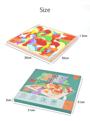 3D Puzzles Animal Jigsaw Puzzle CNF1 - HN Bazar 