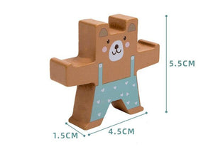 Wooden Bear Balanced Building Blocks CNF1 - HN Bazar 