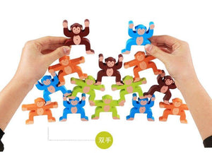 Wooden Bear Balanced Building Blocks CNF1 - HN Bazar 