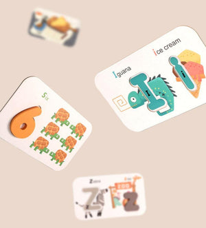 Number/Alphabet Letter Spelling Word Puzzle CNF1 - HN Bazar 