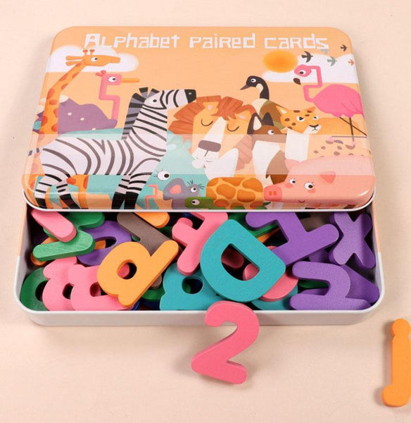 Load image into Gallery viewer, Number/Alphabet Letter Spelling Word Puzzle CNF1 - HN Bazar 
