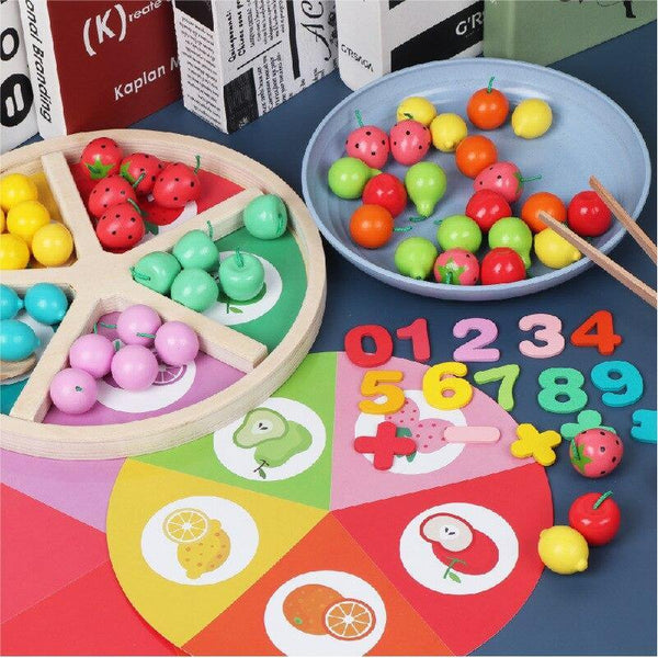 Load image into Gallery viewer, Wooden Beads Game Clip Ball Puzzle CNF1 - HN Bazar 
