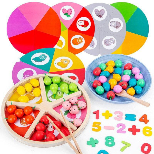 Load image into Gallery viewer, Wooden Beads Game Clip Ball Puzzle CNF1 - HN Bazar 

