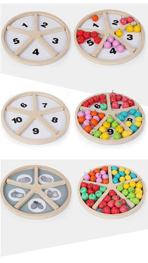 Wooden Beads Game Clip Ball Puzzle CNF1 - HN Bazar 