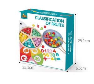 Wooden Beads Game Clip Ball Puzzle CNF1 - HN Bazar 