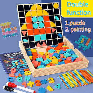 Mongolian Tangram Puzzle CNF1 - HN Bazar 