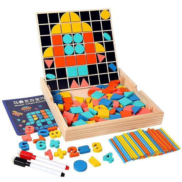 Load image into Gallery viewer, Mongolian Tangram Puzzle CNF1 - HN Bazar 
