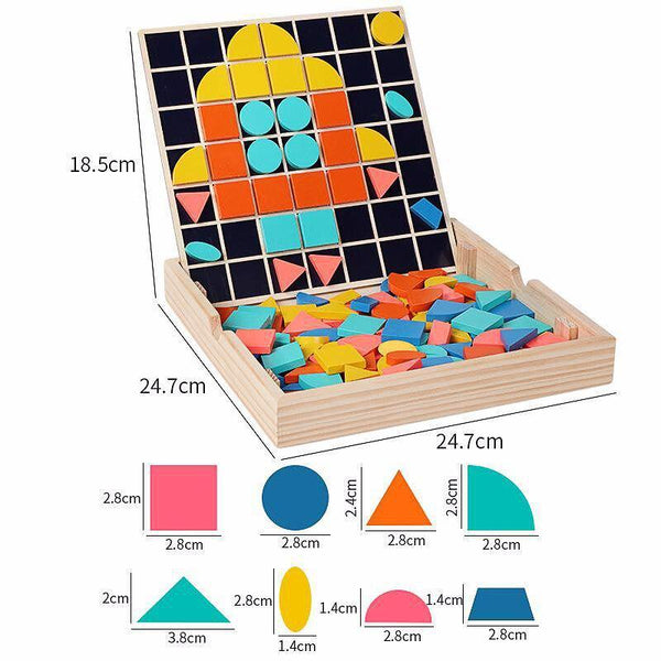 Load image into Gallery viewer, Mongolian Tangram Puzzle CNF1 - HN Bazar 
