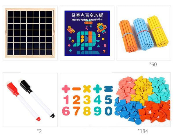 Load image into Gallery viewer, Mongolian Tangram Puzzle CNF1 - HN Bazar 
