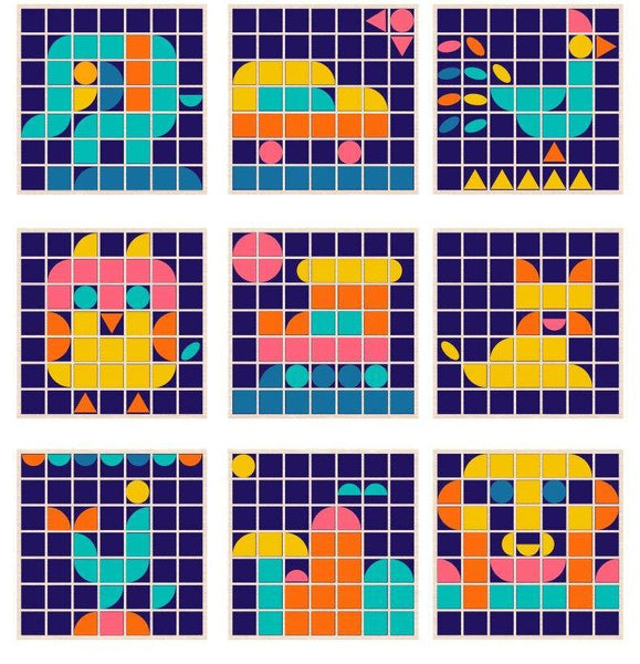Load image into Gallery viewer, Mongolian Tangram Puzzle CNF1 - HN Bazar 
