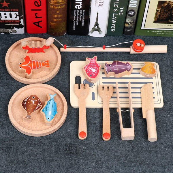 Load image into Gallery viewer, 15Pcs Simulation Fishing Set CNF1 - HN Bazar 
