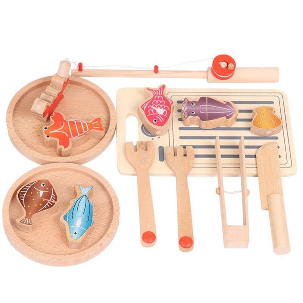 Load image into Gallery viewer, 15Pcs Simulation Fishing Set CNF1 - HN Bazar 
