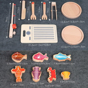 15Pcs Simulation Fishing Set CNF1 - HN Bazar 