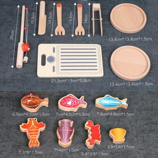 Load image into Gallery viewer, 15Pcs Simulation Fishing Set CNF1 - HN Bazar 
