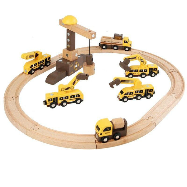 Load image into Gallery viewer, Wooden Magic Engineering Vehicles DIY - HN Bazar 
